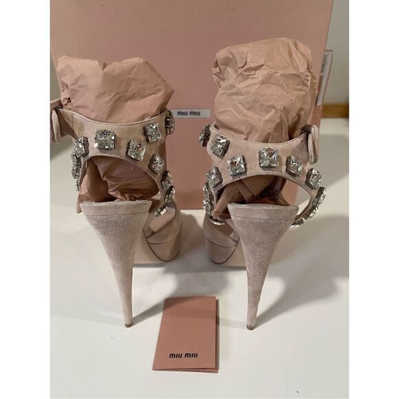 Miu Miu Platform Sandals Size 39 - Picture 7 of 14